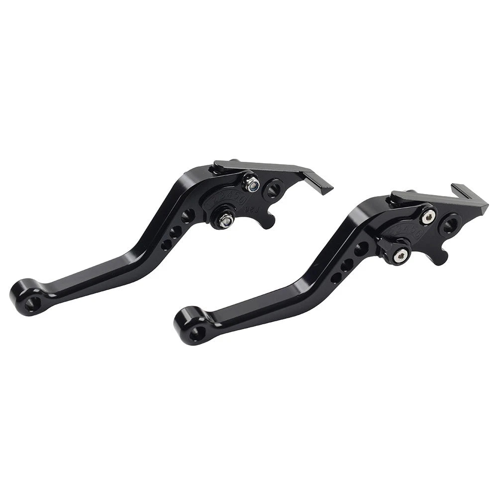 CNC Adjust Short Brake Clutch Levers For Kawasaki Ninja ZX4R ZX4RR 2023-2025