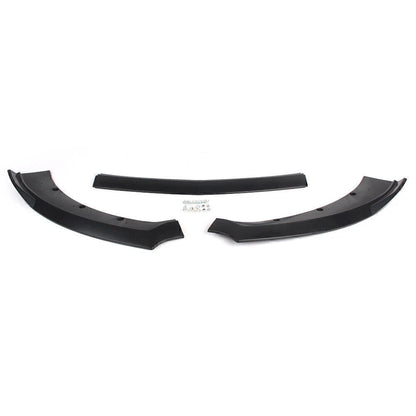 Front Bumper Lip Chin Spoiler Wing Body Kit Fit Ford Mustang 15-17 Matte Black