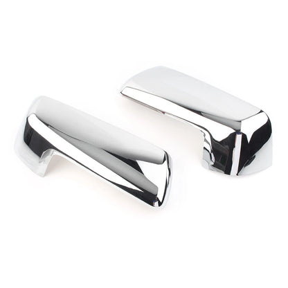 Rearview Side Wing Mirror Cover Fit Chevrolet Silverado GMC Sierra 1500 Chrome