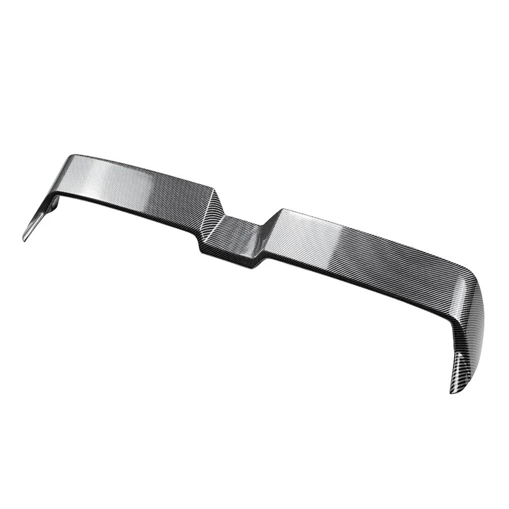 Rear Trunk Spoiler Lip Roof Wing For VW Polo MK5 6R 6C 09-17 Carbon Fiber Black