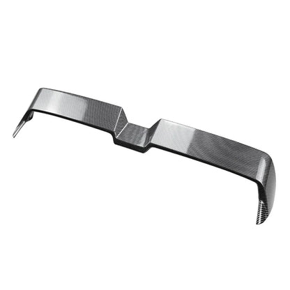 Rear Trunk Spoiler Lip Roof Wing For VW Polo MK5 6R 6C 09-17 Carbon Fiber Black