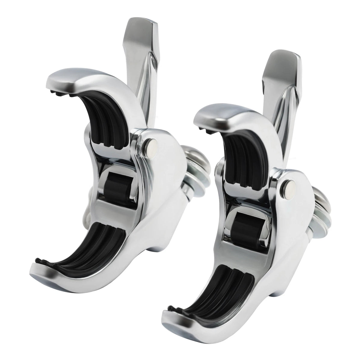 49mm Detachable Windshield Clamps Fit For Harley V-Rod Super Glide Fat Bob 18-Up