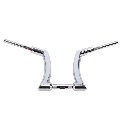 14" Rise 2" Ape Hanger Handlebar For Harley Sportster Slim Softail Dyna Touring