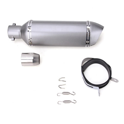 Motorcycle 370MM Universal Exhaust Muffler Pipe with DB Killer Slip on Bike ATV