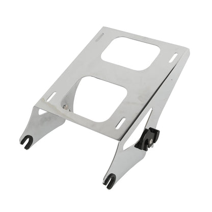 Razor Trunk Backrest Pad Mount Rack Fit For Harley Touring Glide 2014-2025