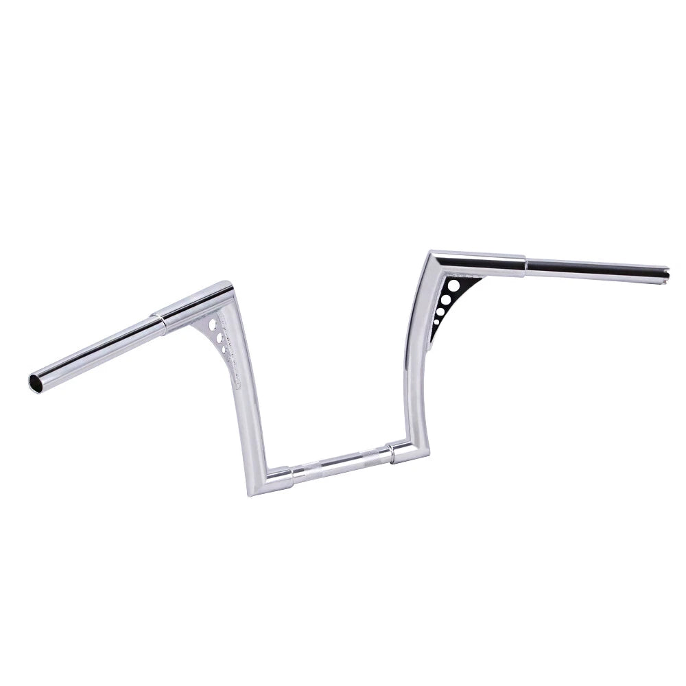 12" Rise 1-1/4" Ape Hanger Handlebar Drag Bars For Harley FLST FXST XL 883 1200