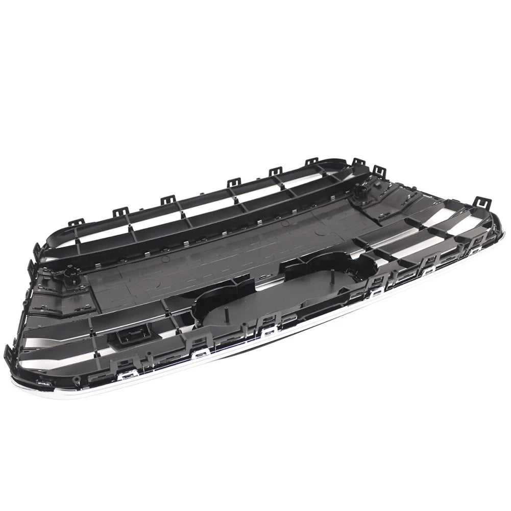 1 Piece Front Radiator Grill Upper Grille For Audi A6 C7 S6 2012-2015 Chrome
