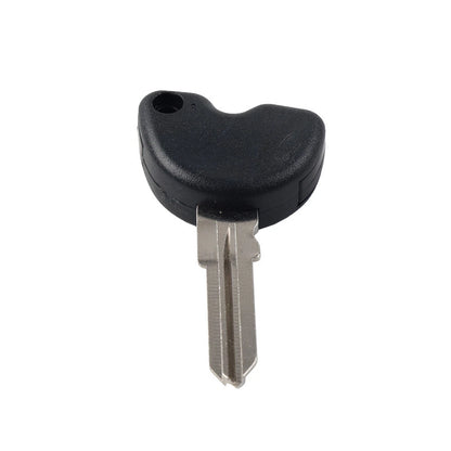 Uncut Blade Blank Key Black Fit For Vespa Piaggio 3VTE Fly 125 200 GTS250 300