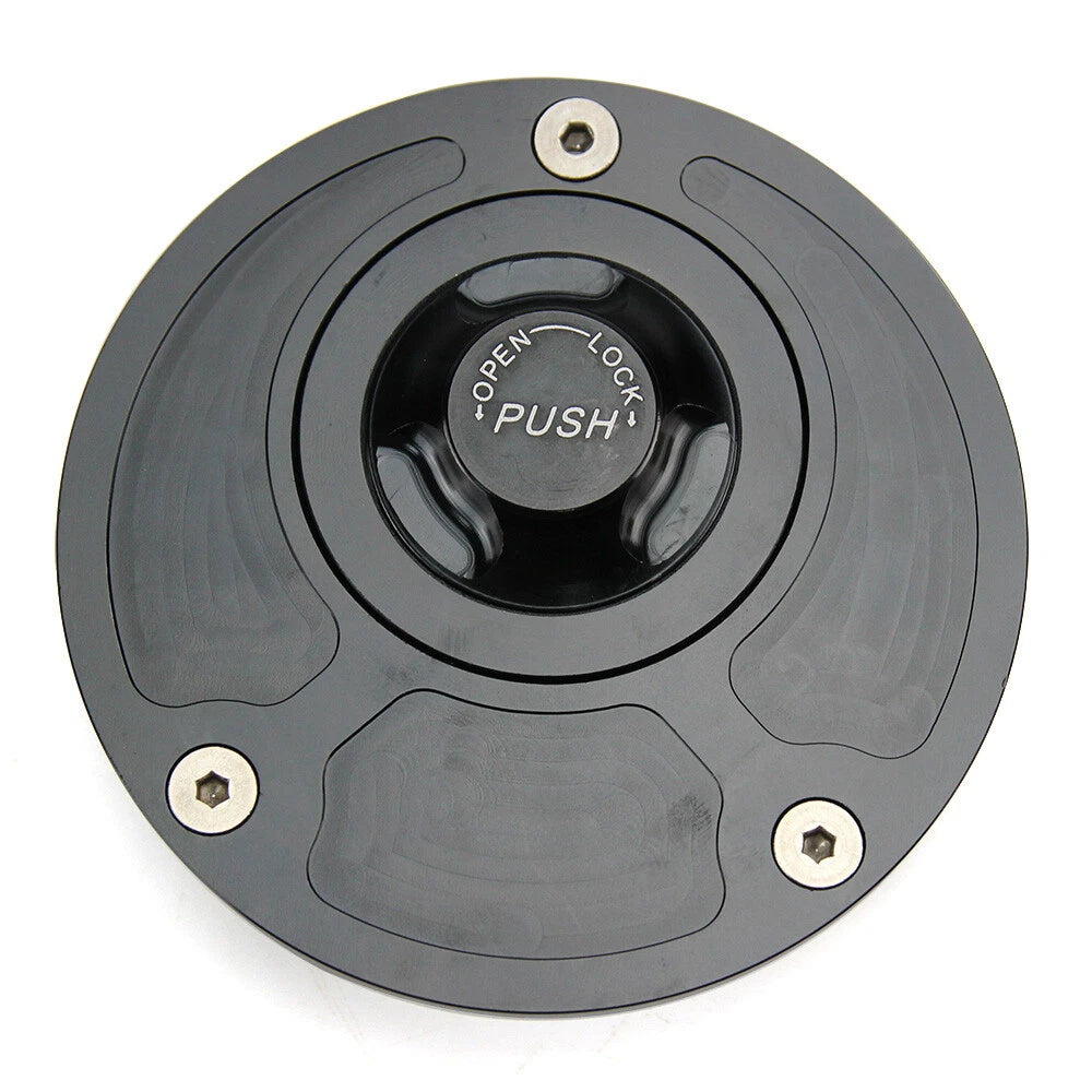 Motorcycle Keyless Fuel Gas Tank Cap For Yamaha YZF R1 R3 R6 R6S R15 R25 R125 FZ