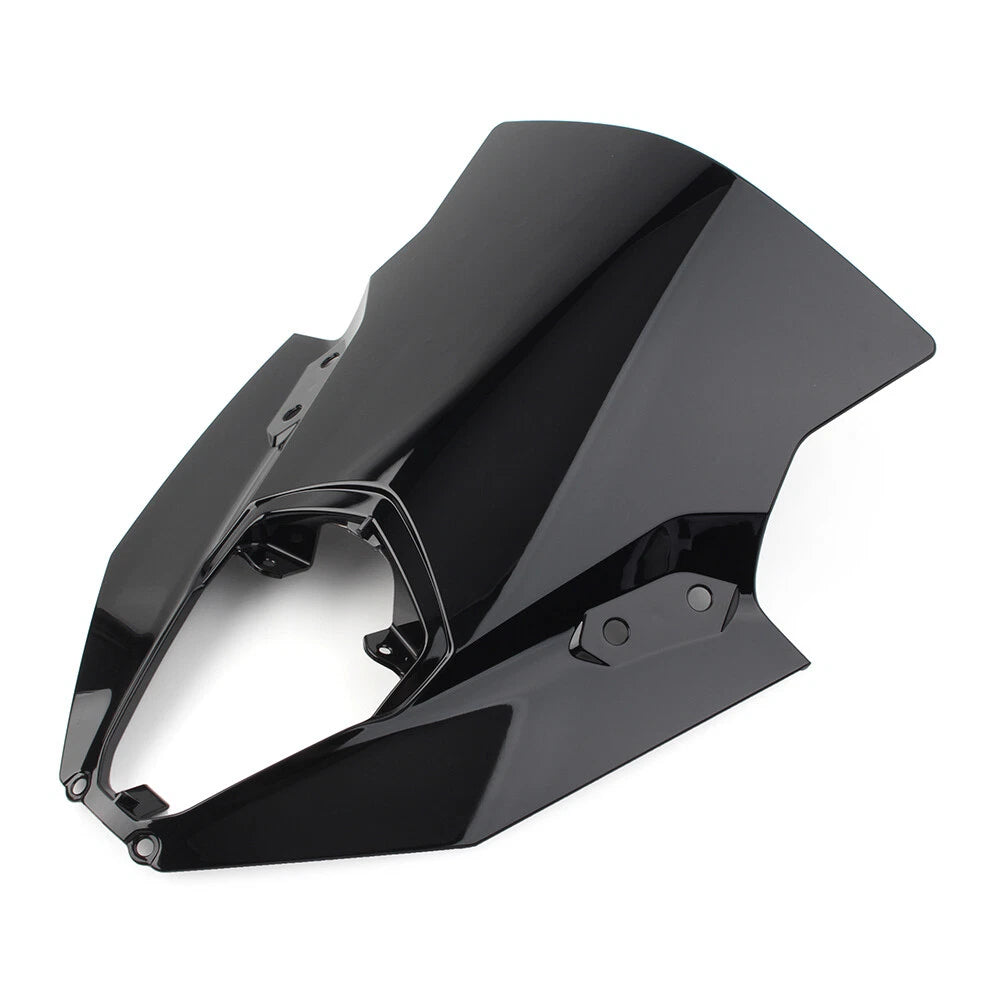 Windshield Windscreen Protector Black For Kawasaki ER6F Ninja 650 EХ-650 2020-23