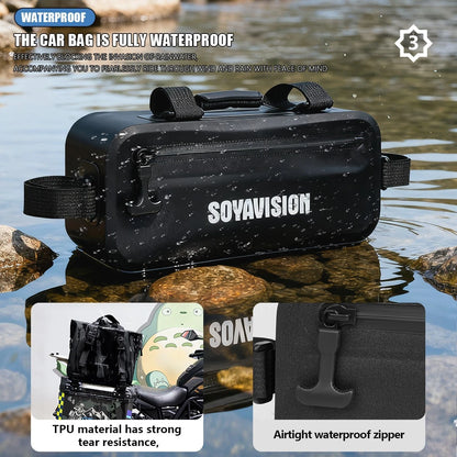 1PC Motorcycle Universal Side Tool Bag Frame Waterproof Bag for BMW Honda Yamaha