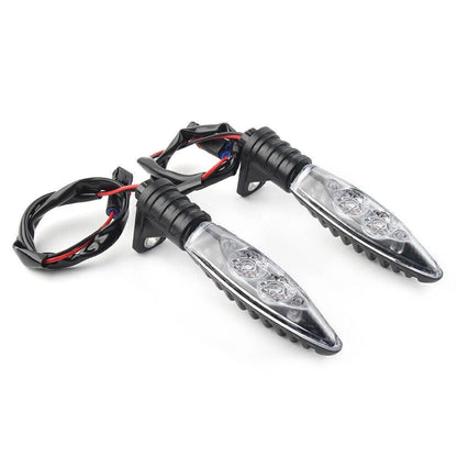 Front LED Turn Signal Indicator Light Clear Lens Fit BMW HP4 S1000R S1000RR ab