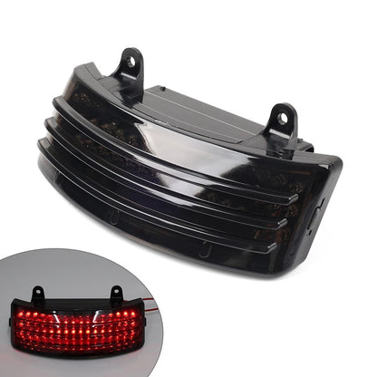 Tri-Bar LED Rear Tail Fender Tip Light For Harley Street Glide 2014-2018 15 16