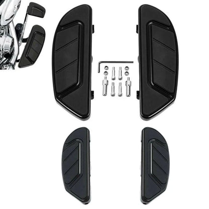 Rider & Driver Passenger Floorboard Fit For Harley Touring Electra Glide 1986-Up
