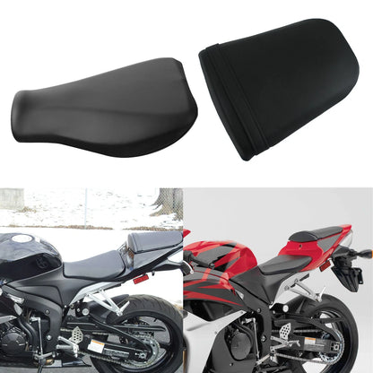 Black Rider Driver & Passenger Seat Fit For Honda CBR600RR CBR 600RR 2007-26 US