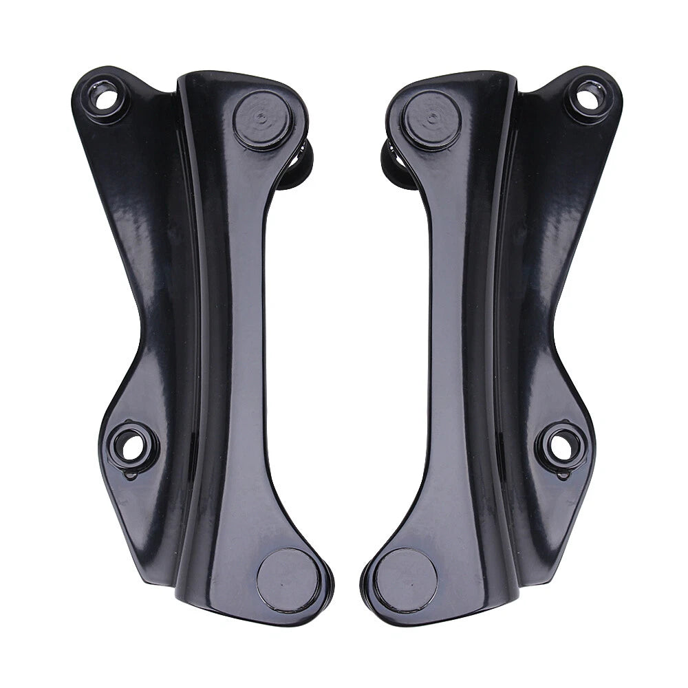 4 Point Docking Hardware Kit For Harley Road King Street Glide 14-UP Gloss Black
