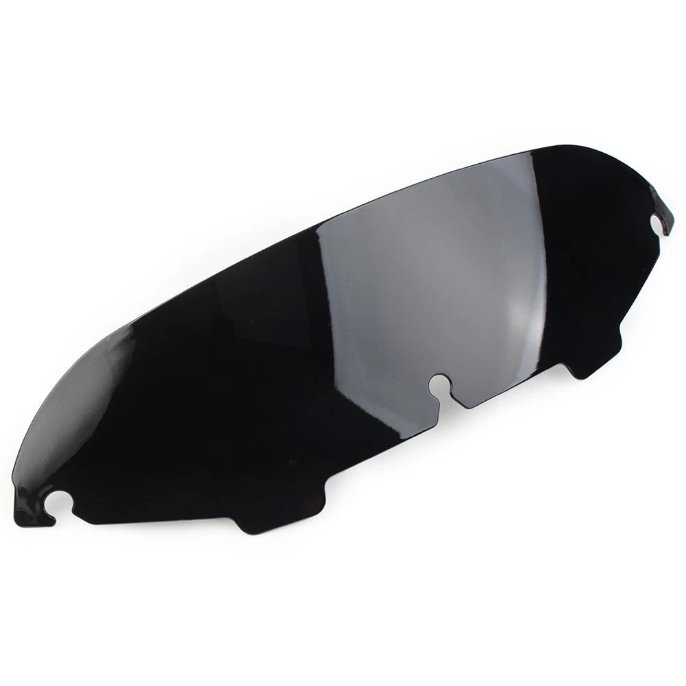 Black 5''Wave Fairing Windshield For Harley Electra Street Glide FLHX FLHT 96-13