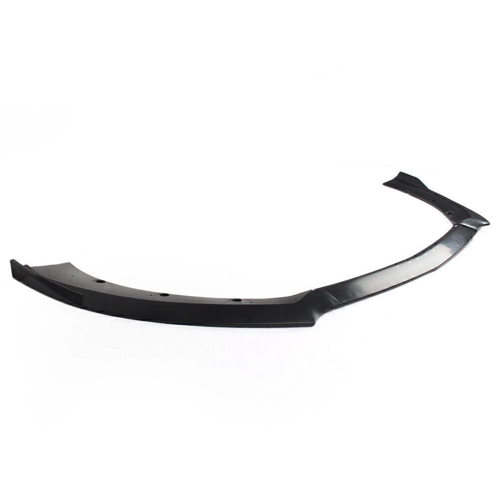 Front Bumper Lip Chin Spoiler Wing Body Kit Fit Ford Mustang 15-17 Matte Black