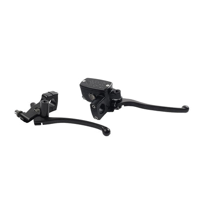 1'' 25mm Left Clutch Lever Right Hydraulic Brake Master Cylinder Lever Black