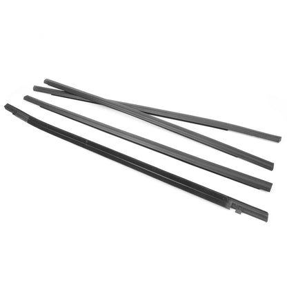 4pcs Door Belt Molding Trim Weatherstrip (4PCS/SET) for Honda Civic 2016-2018