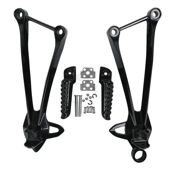 Rear Footrest Foot Pegs Bracket Fit For Kawasaki Ninja ZX636 13-24 ZX10R 08-10