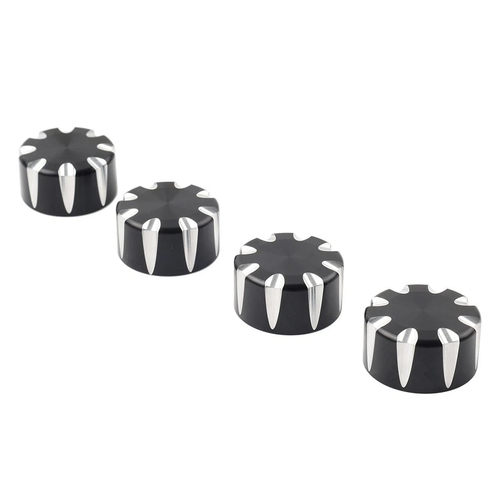 4X Rear Shock Absorber Mounting Cap Suspension Nut Cover For Indian Scout 20-23