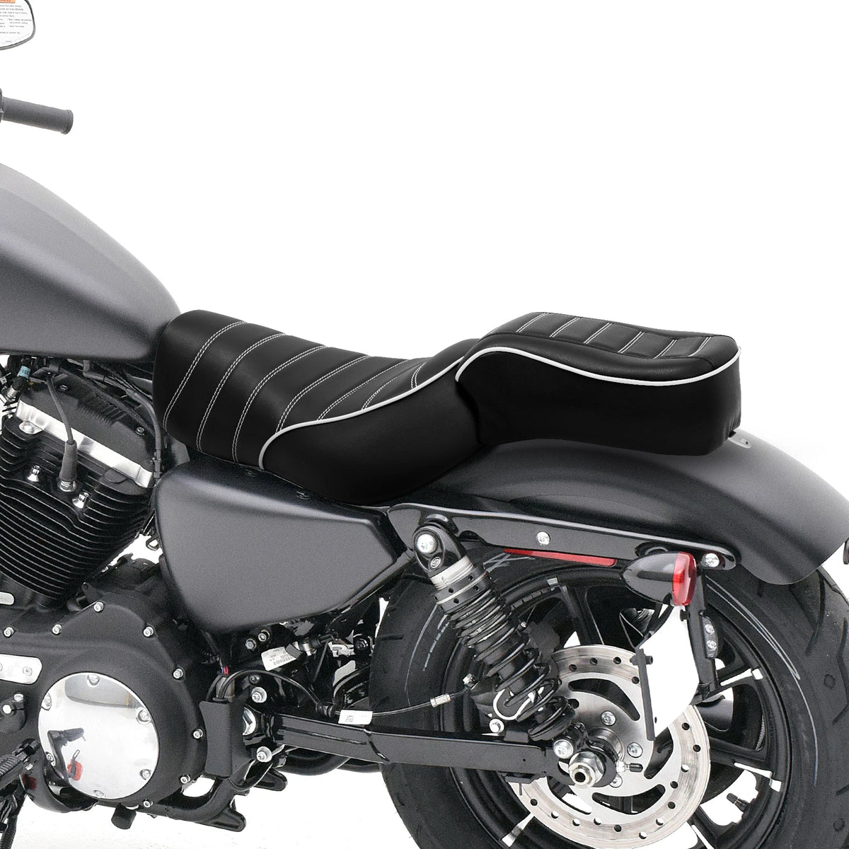 Rider Driver Passenger Seat Pillion Fit For Harley Iron 883 XL883N 16-22 17 18