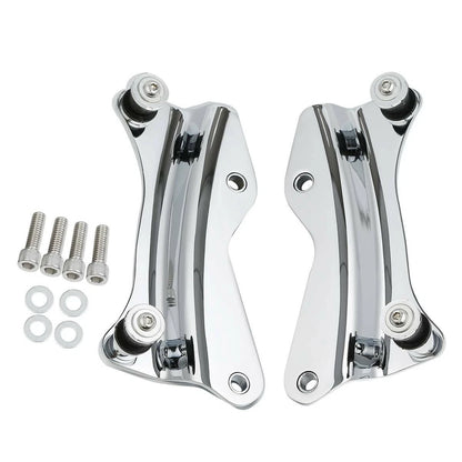 Sissy Bar Backrest Rack & Docking Kit Fit For Harley Touring Street Glide 14-24