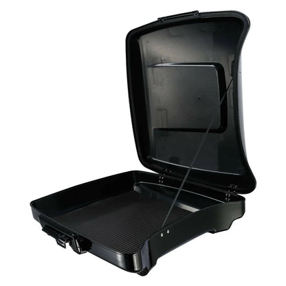 Black Razor Trunk & Mount Rack Fit For Harley Touring Road Glide 14-25