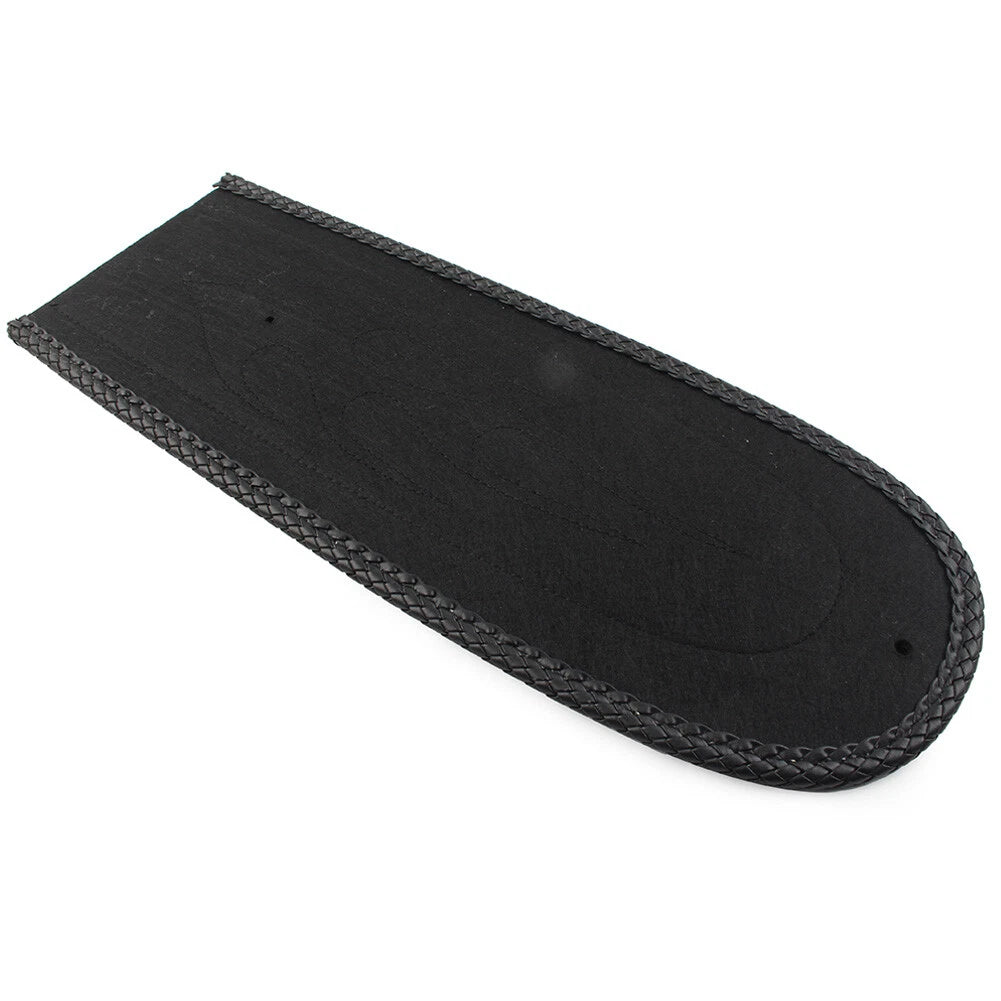 Rear Flame Fender Bib Skin Solo Seat For Harley Dyna Street Bob 2006-2017 Black