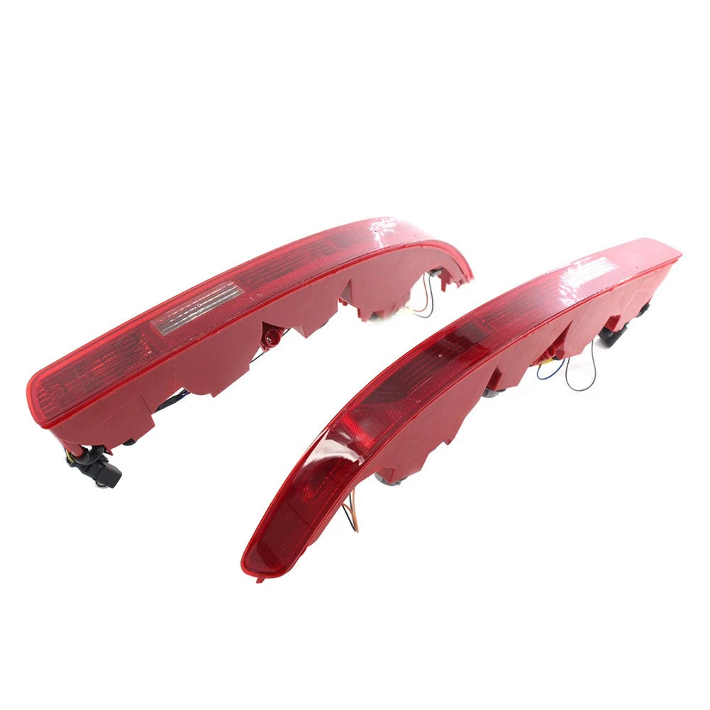 1 Pair Rear Bumper Reflector Tail Light Lamp For Audi Q7 2006-2015 Left & Right