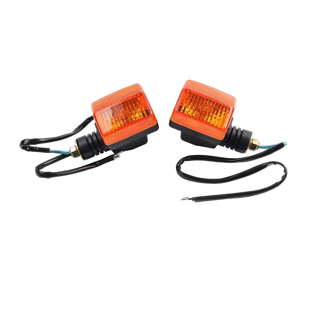 Pair Turn Signal Indicator Light For Honda XR250L XR650L CB125 Twin NPS50