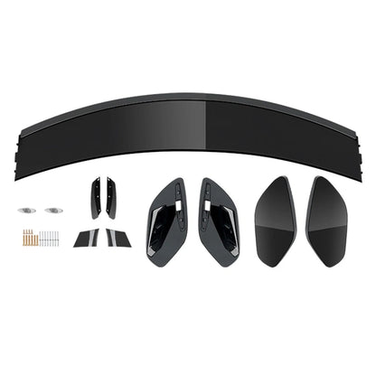 Rear Trunk Spoiler Roof Wing Set For Mercedes Benz A Class W176 A160 A180 13-18