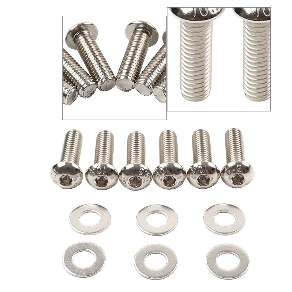Rear Mudguard Strut Bolt Hardware Kit For Harley Heritage Softail Classic FLSTC