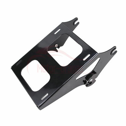 Two Up Tour Pack Mount Luggage Rack W/ Docking Hardware Kit For Harley Touring