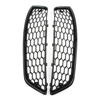For Audi A3 8P 09-13 Front Bumper Fog Light Grille Cover Without Fog Light Hole