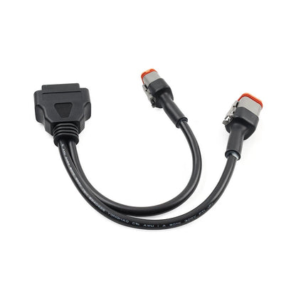 Motor 6 Pin 4 Pin to OBD2 Adapter Cable Diagnostic Scanner 2in1 For Harley US