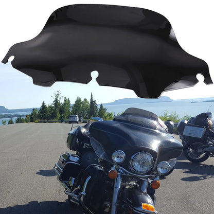 8" Wave Windshield Windscreen For Harley Touring Electra Street Glide FL 1996-13