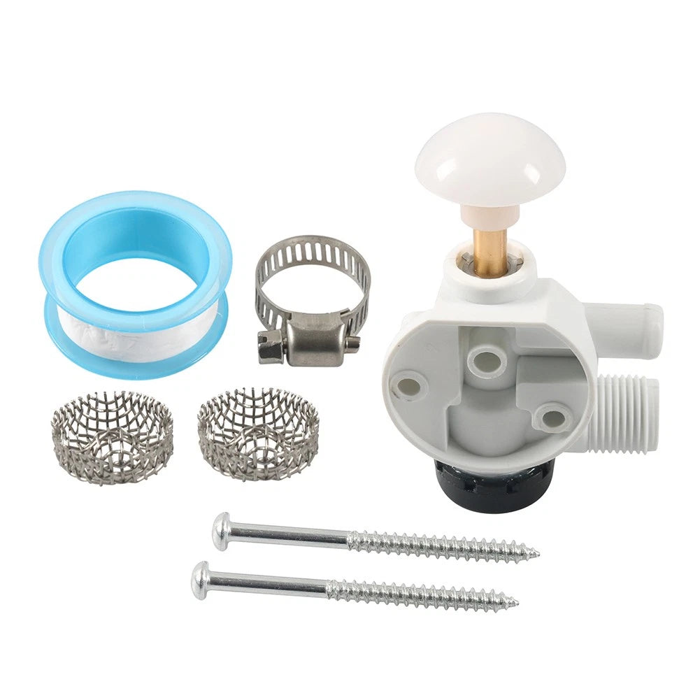RV Upgraded Toilet Water Valve Assembly 385314349 For Dometic For Sealand A10451