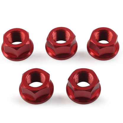 5x Rear Sprocket Nuts M10*1.0 For Ducati Hypermotard 796 950 Hyperstrada 821 939