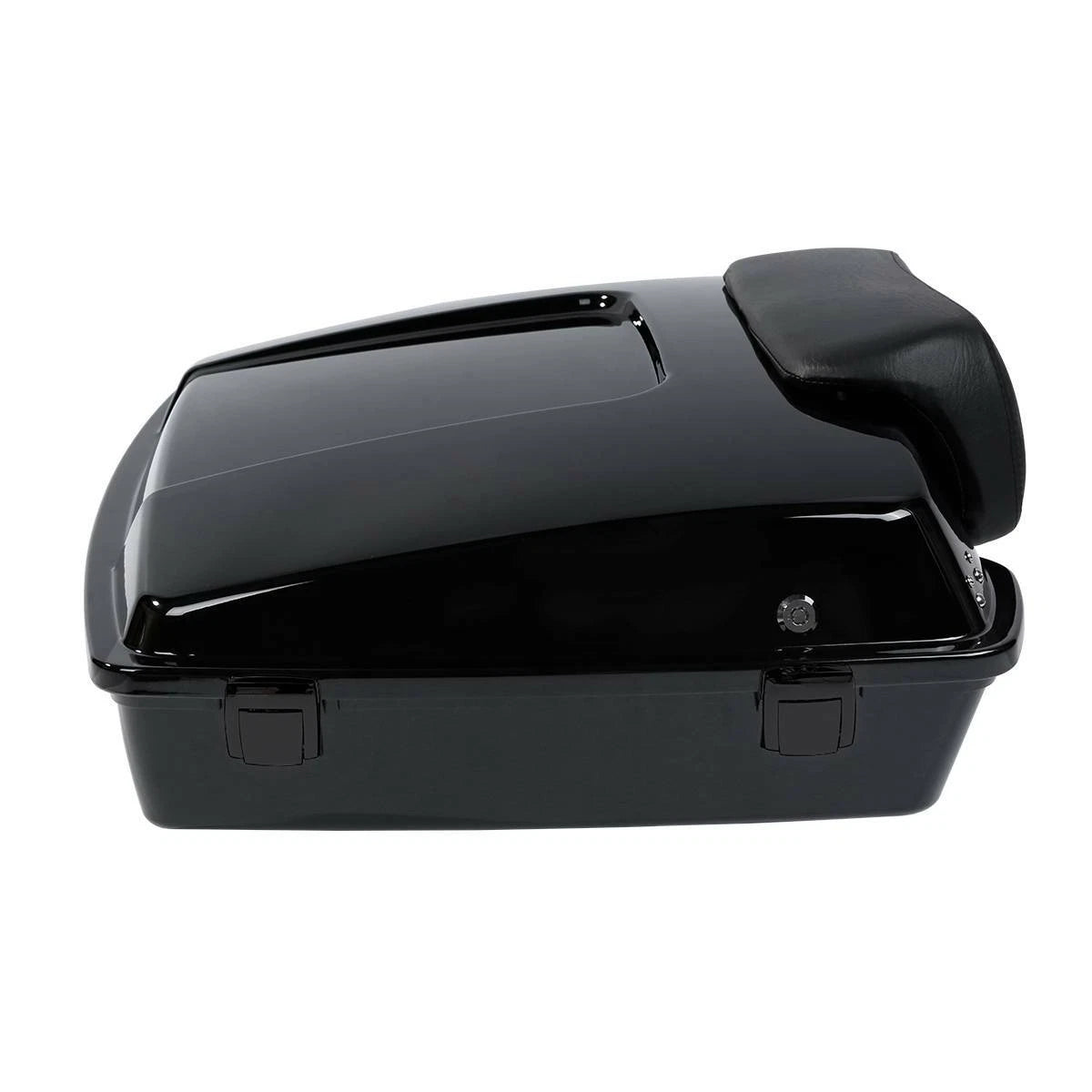 Razor Trunk Backrest Rack & Plate Fit For Harley Touring Glide 97-08