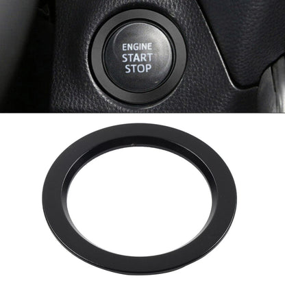 Engine Start Stop Button Trim Ring For Toyota Tacoma Yaris Camry Prius Black