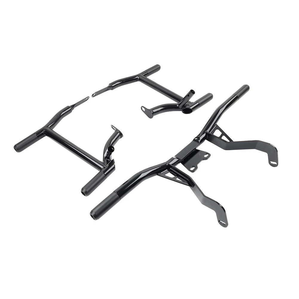 Saddlebag Rail Front Engine Guard Crash Bar For Harley Road Street Glide 2014-24