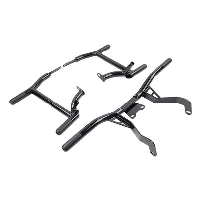 Saddlebag Rail Front Engine Guard Crash Bar For Harley Road Street Glide 2014-24