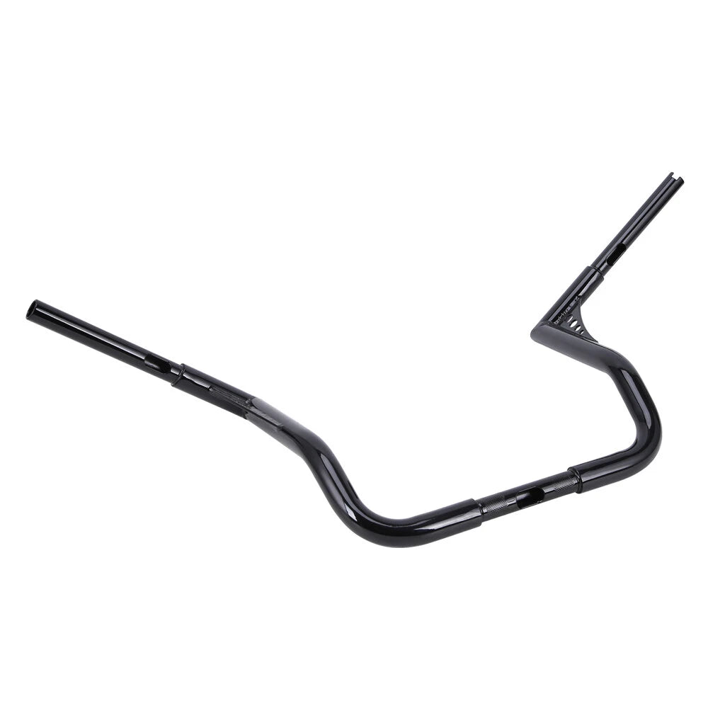 12" Inch Handlebar Rise Ape Hangers For Touring Electra Glide Street Glide