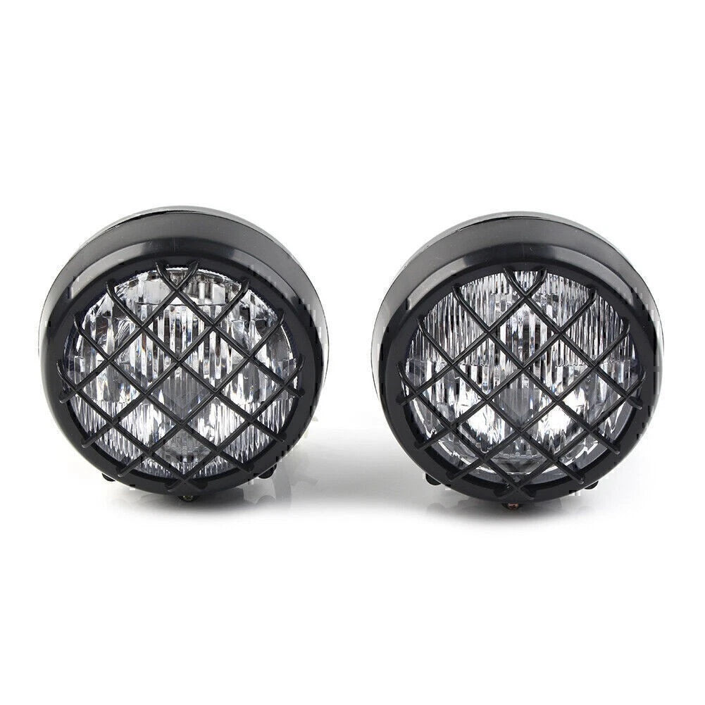 1Pair Lens Grill Headlight Lamp For Yamaha Banshee 1987-2006 2005 ATV 4 Wheel US