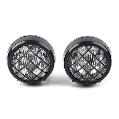 1Pair Lens Grill Headlight Lamp For Yamaha Banshee 1987-2006 2005 ATV 4 Wheel US