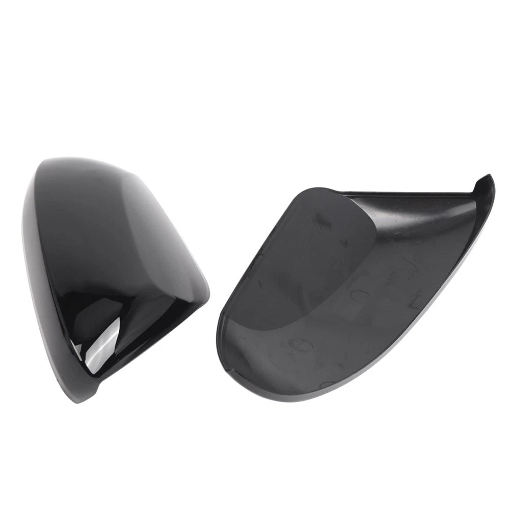 Side Door Rearview Upper Mirror Cover Cap Glossy Black For Toyota Corolla 19-25