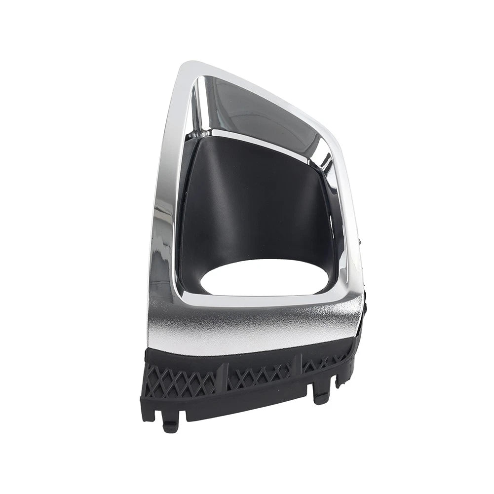 Front Bumper Fog Light Bezel Chrome+Black For Subaru Forester 2014-2018 Right