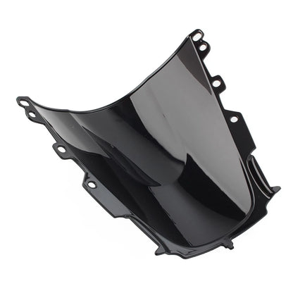 Front Windscreen Windshield Wind Screen Shield ABS for YAMAHA R1 2020-2022 Black